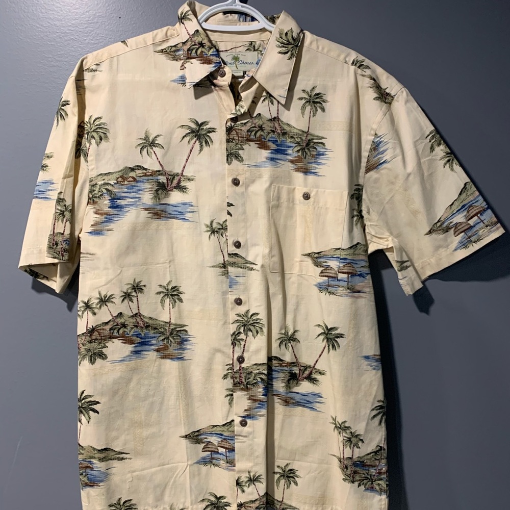 Natural palm scene